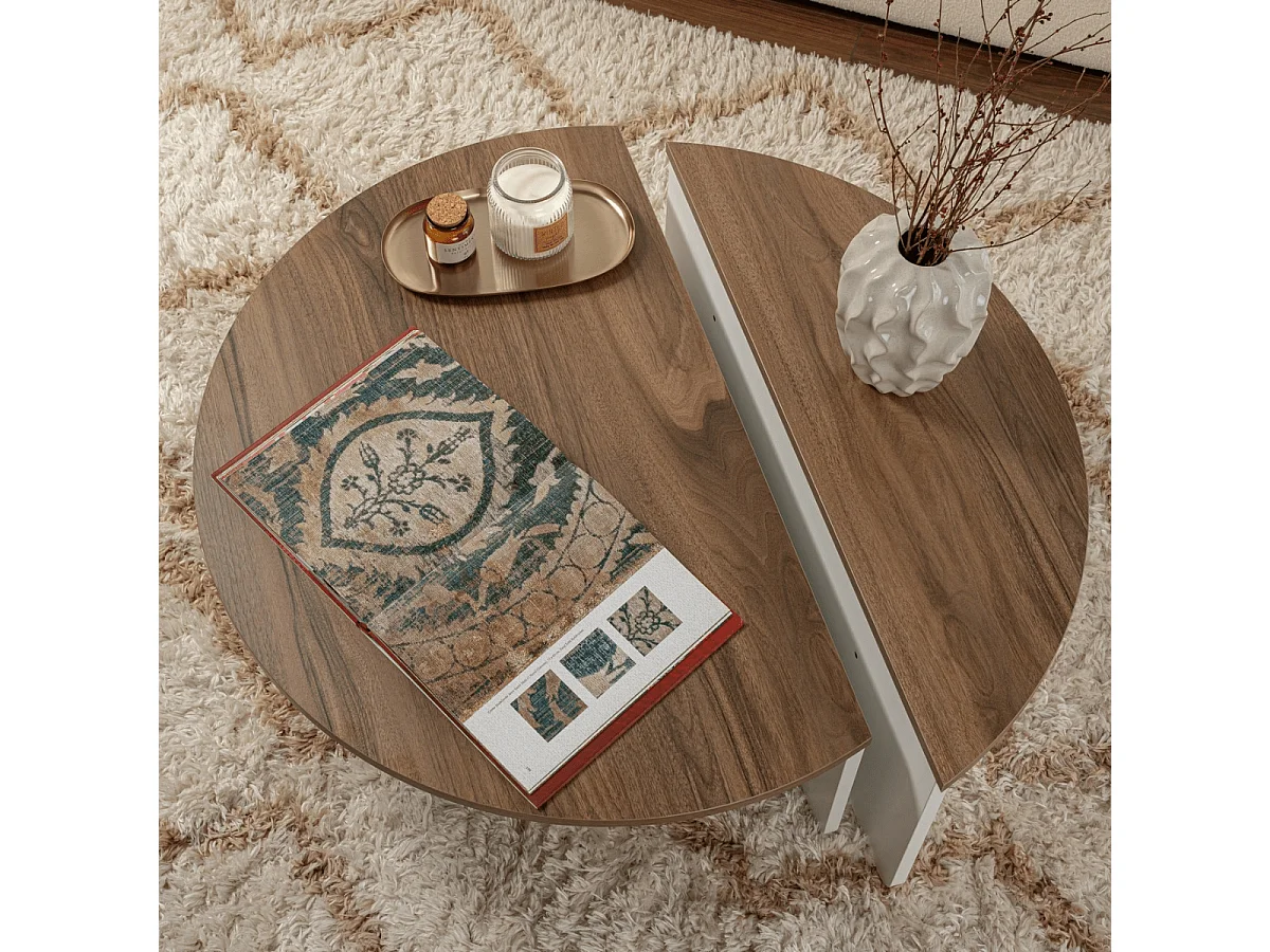 Lot de 2 tables basses L90 cm - ORION