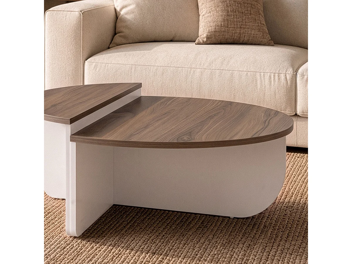 Lot de 2 tables basses L90 cm - ORION