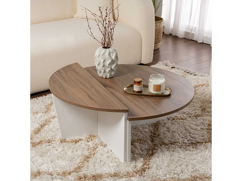 Lot de 2 tables basses L90 cm - ORION
