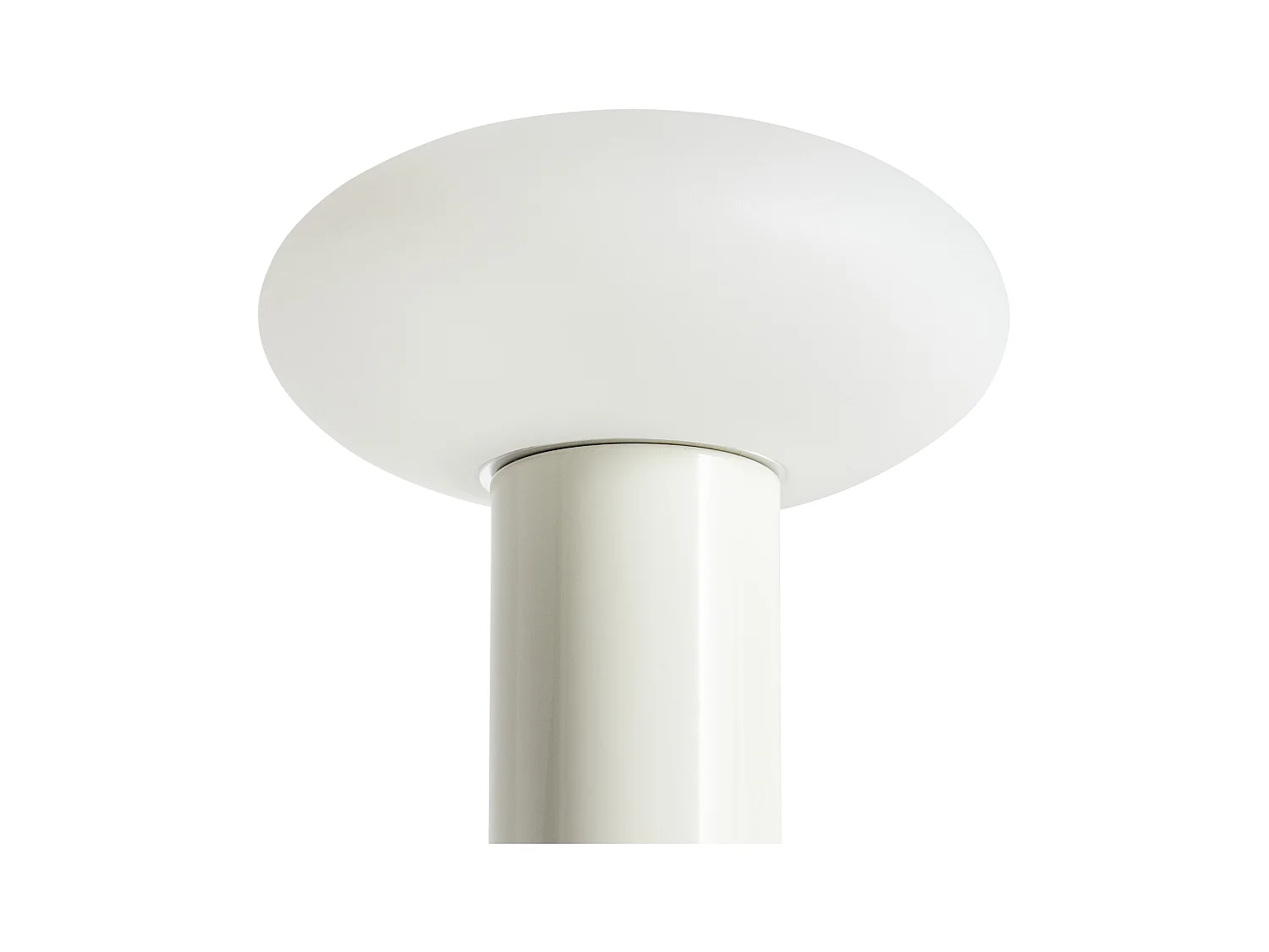 LED draadloze tafellamp BUAYAN Met dimmer Metaal Wit