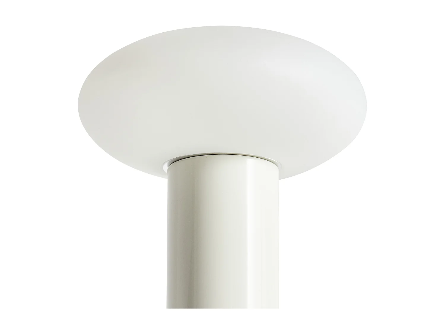 Lampada da tavolo senza fili a LED BUAYAN con dimmer Metallo Bianco