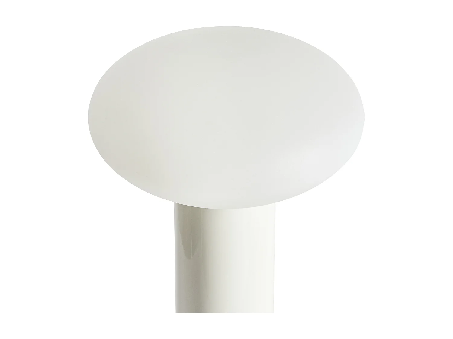 Lampe de table LED sans fil BUAYAN Avec variateur Métal Blanc