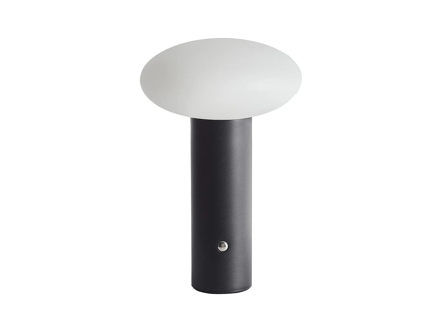 Lampe de table LED sans fil BUAYAN Avec variateur Métal Noir