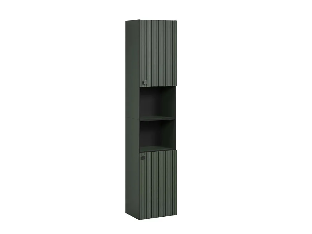 PureBliss armoire haute pour salle de bain vert.