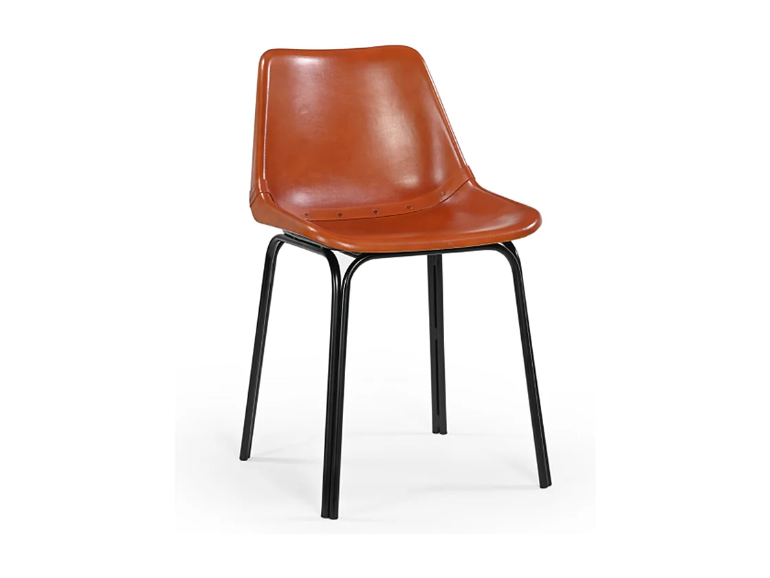 Silla de cuero L45 cm - ROCKIE