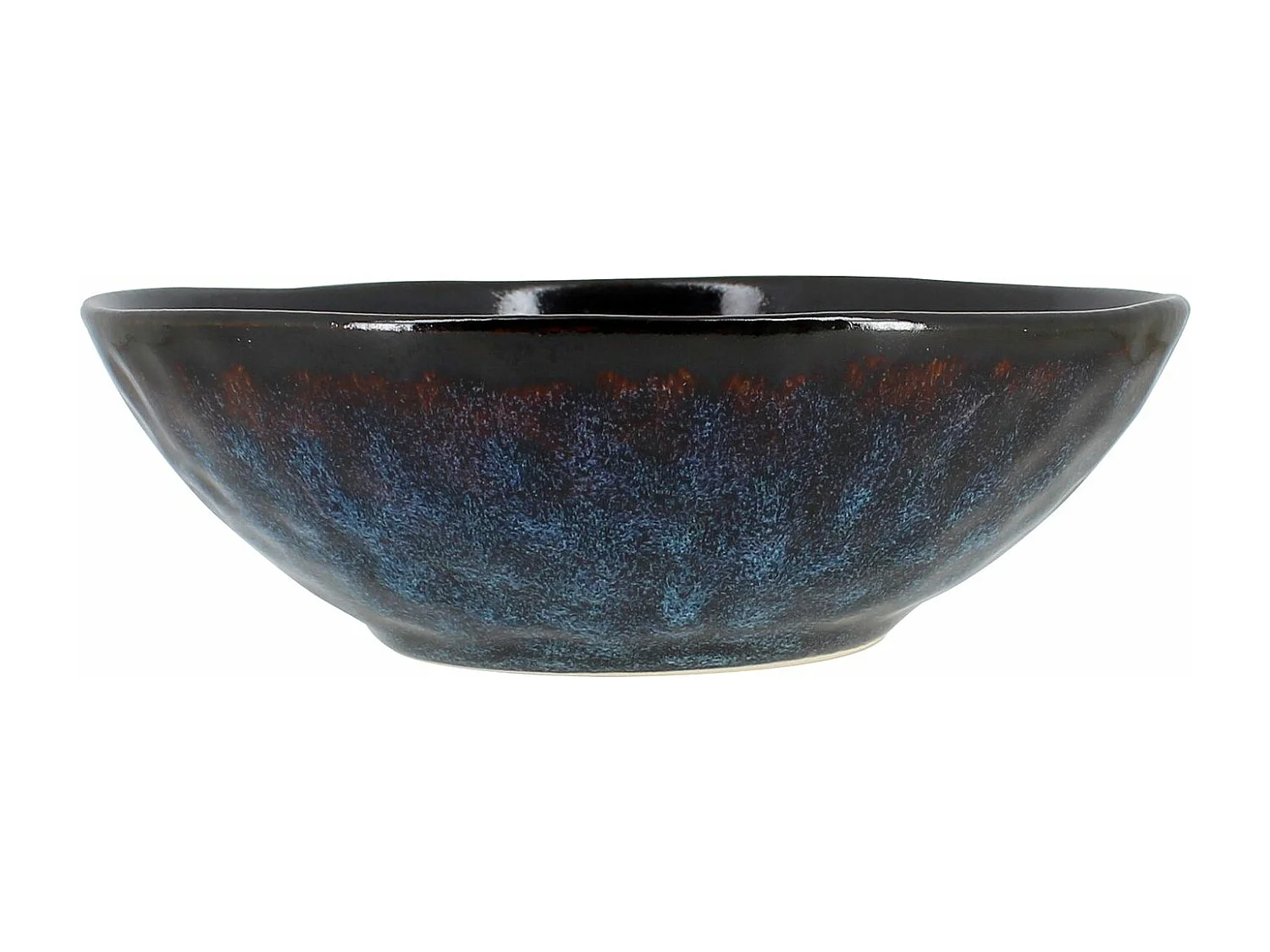 Ogo Living - Lot 6 Coupelles Costa 19.5x4.5cm En Gres Bleu