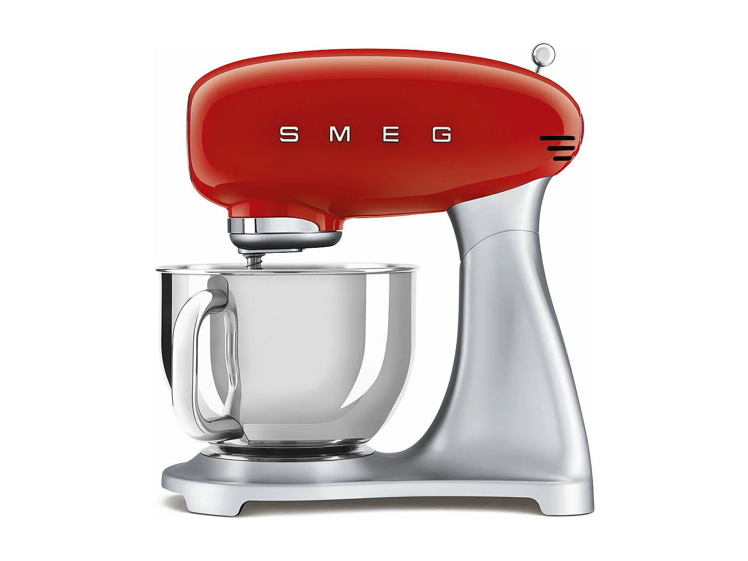 Smeg Robot sur socle 4,8l 800w rouge - smf02rdeu