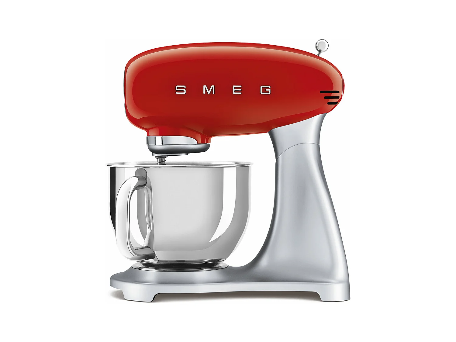 Smeg Robot sur socle 4,8l 800w rouge - smf02rdeu