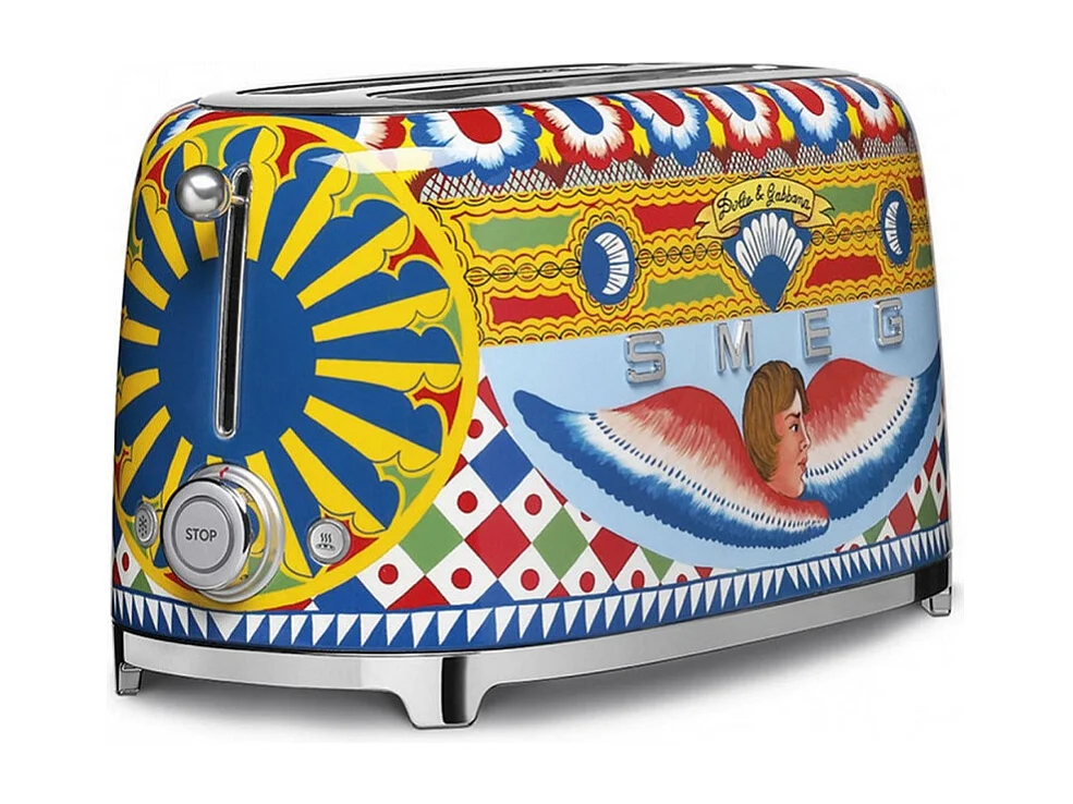 Smeg Grilles-pains 2 fentes 1500w - TSF02DGEU