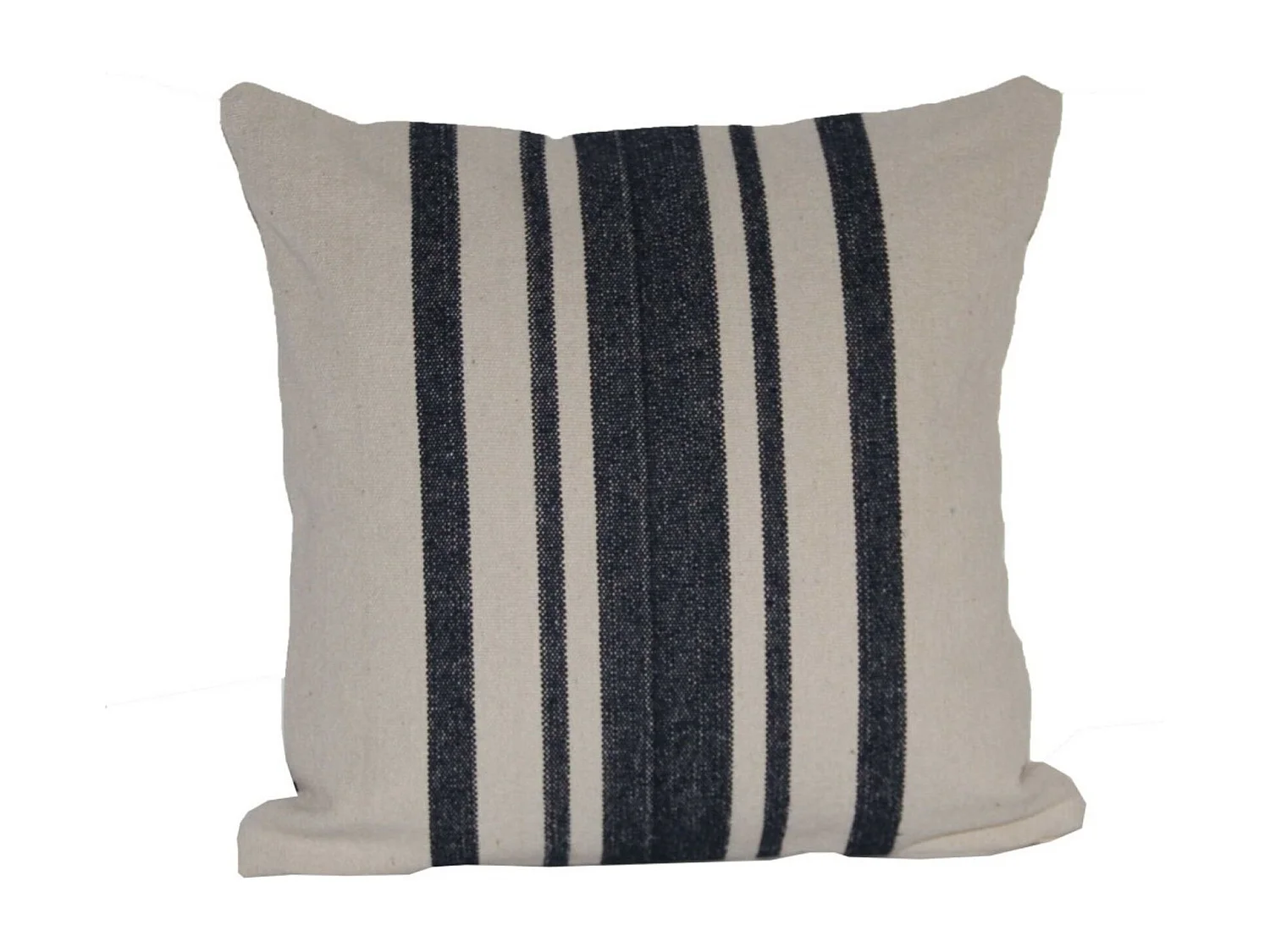 Cojín grueso de algodón de estilo rústico.