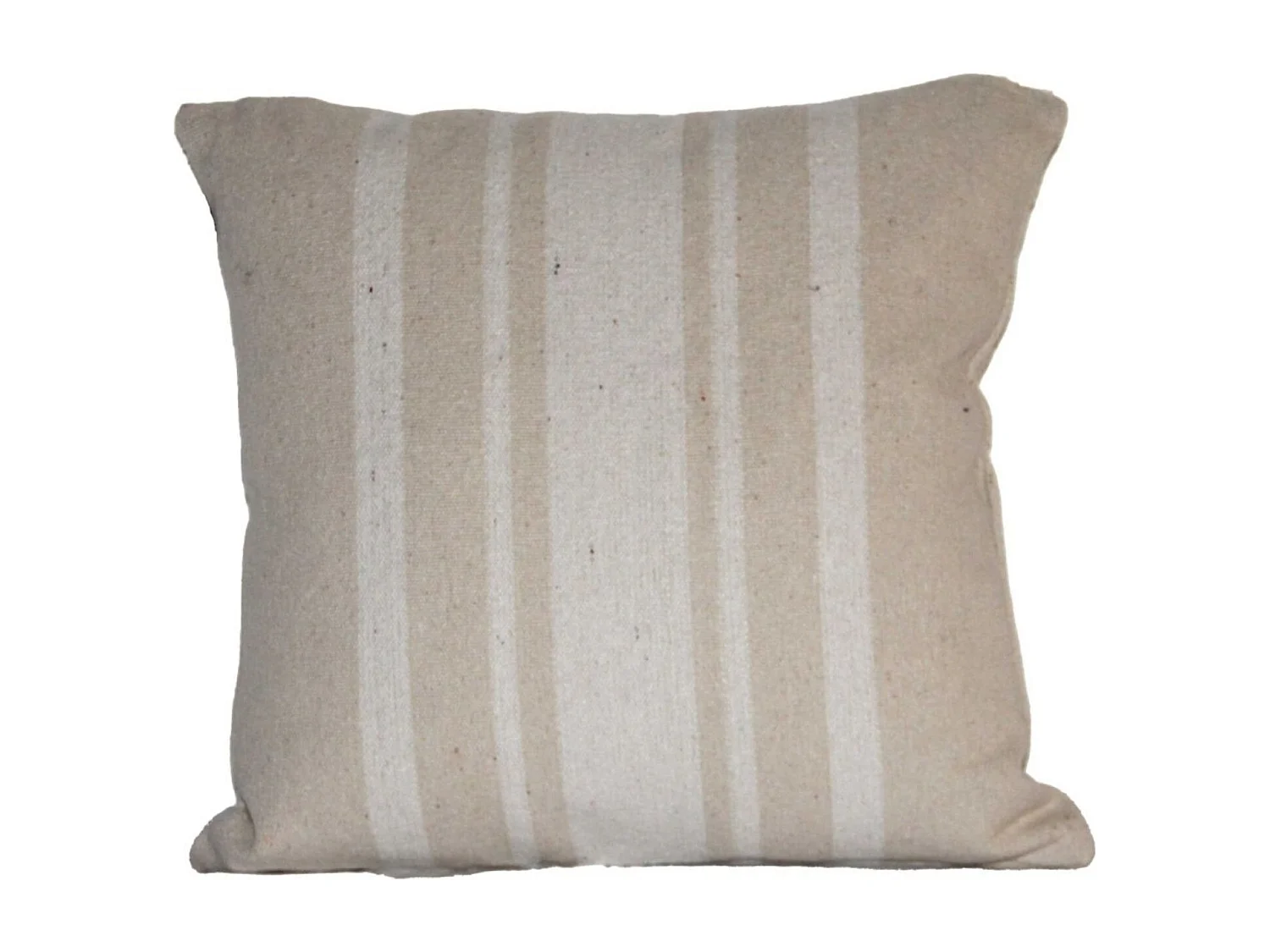 Cojín grueso de algodón de estilo rústico.