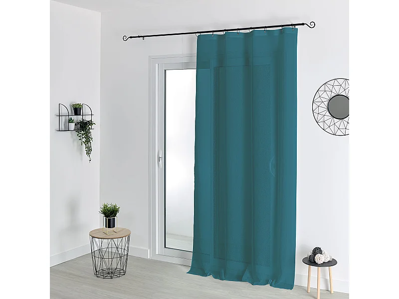 Voile mit abnehmbaren schwarzen Ringen