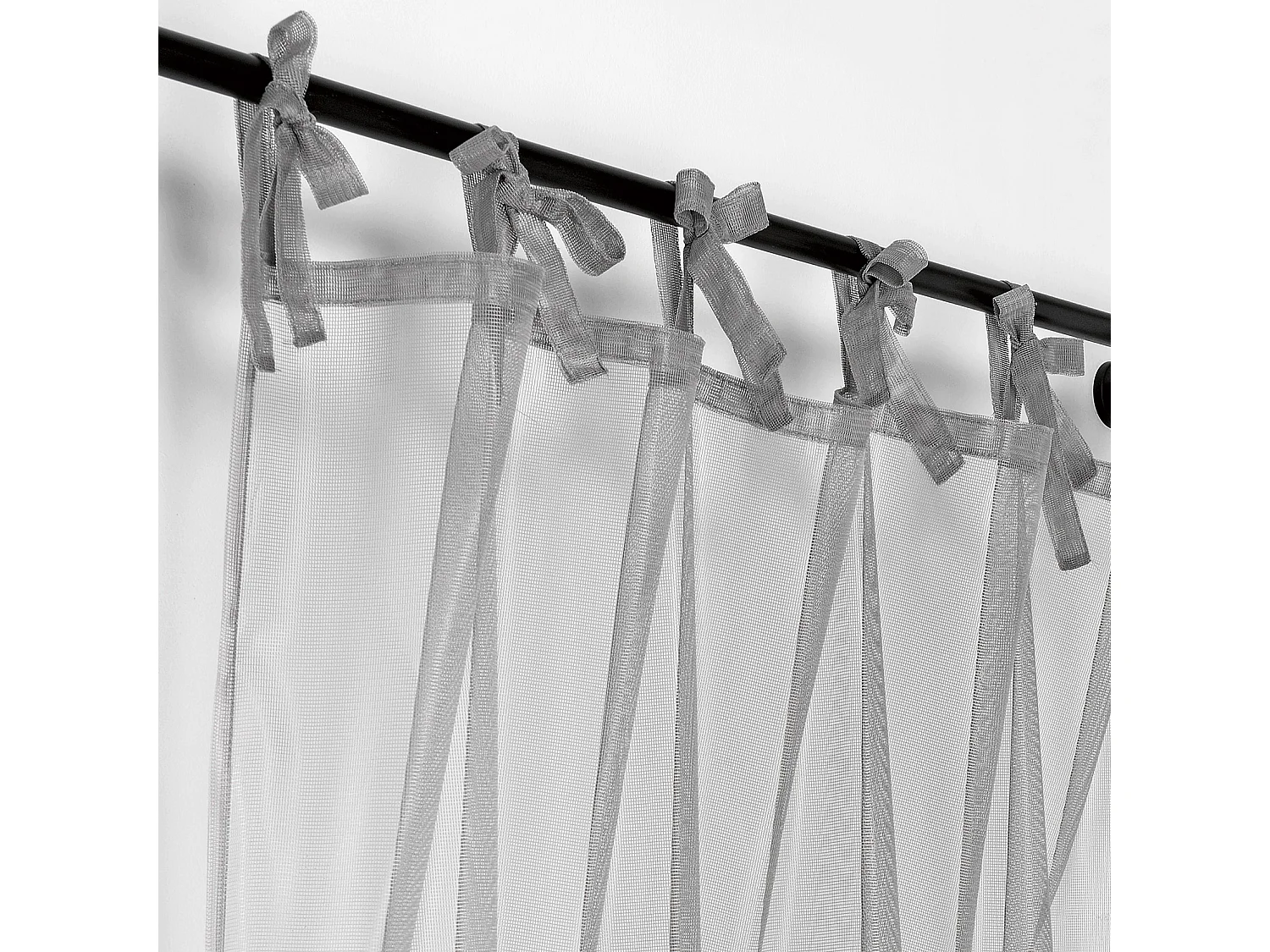 Voilage à effet filet