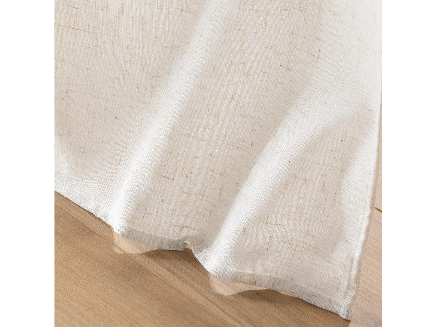 Rideau à Passants "Pauline" 140x240cm Naturel