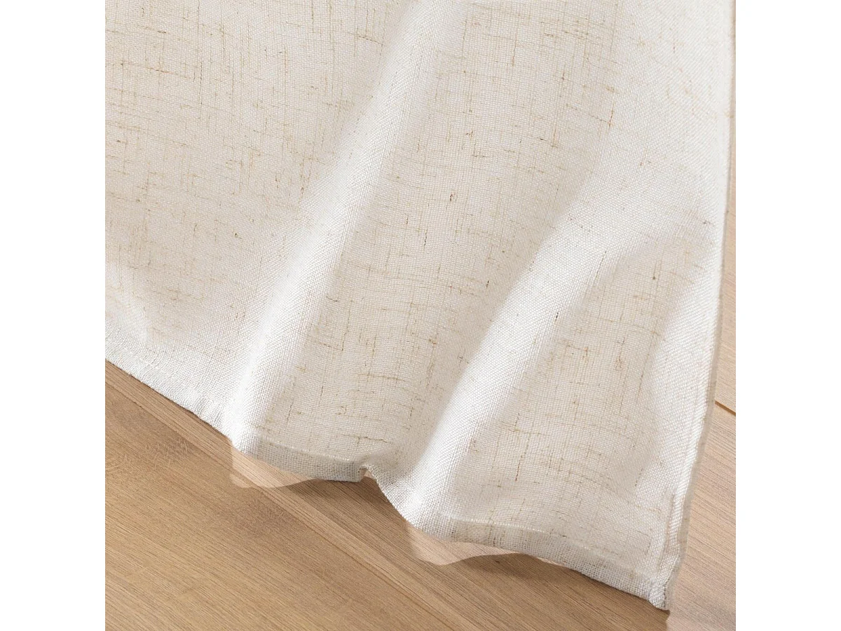 Rideau à Passants "Pauline" 140x240cm Naturel