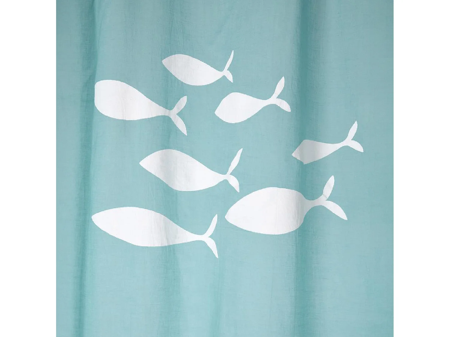 Visillo Estilo Marino con Motivos de Peces