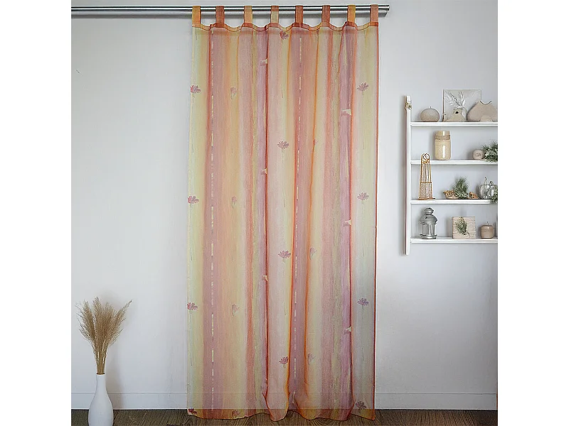 Voilage à Pattes "Coloré" et "Fleuri"