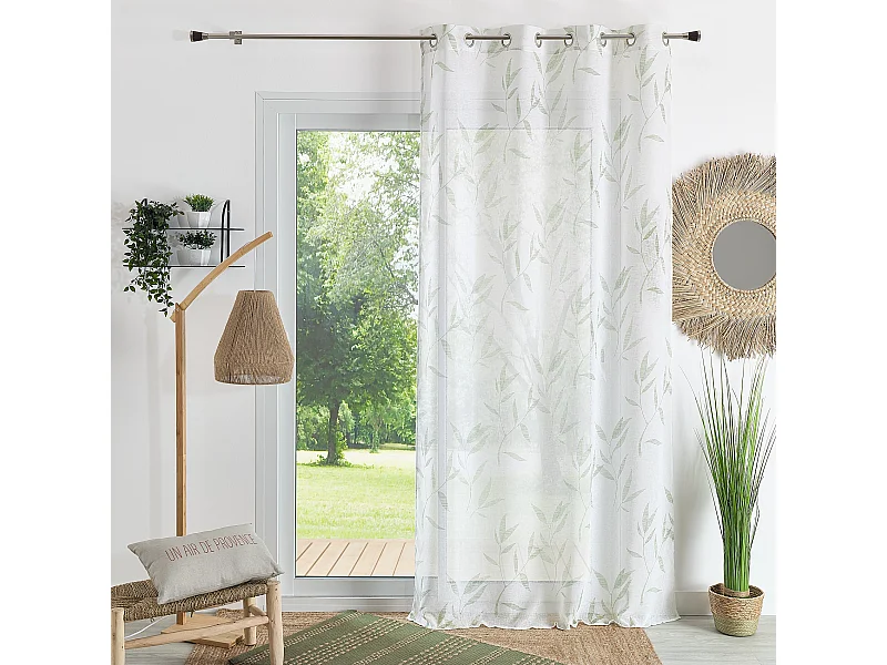 Bedruckter Vorhang 'Bambus'