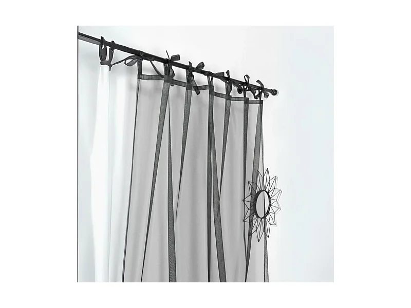 Voilage à effet filet