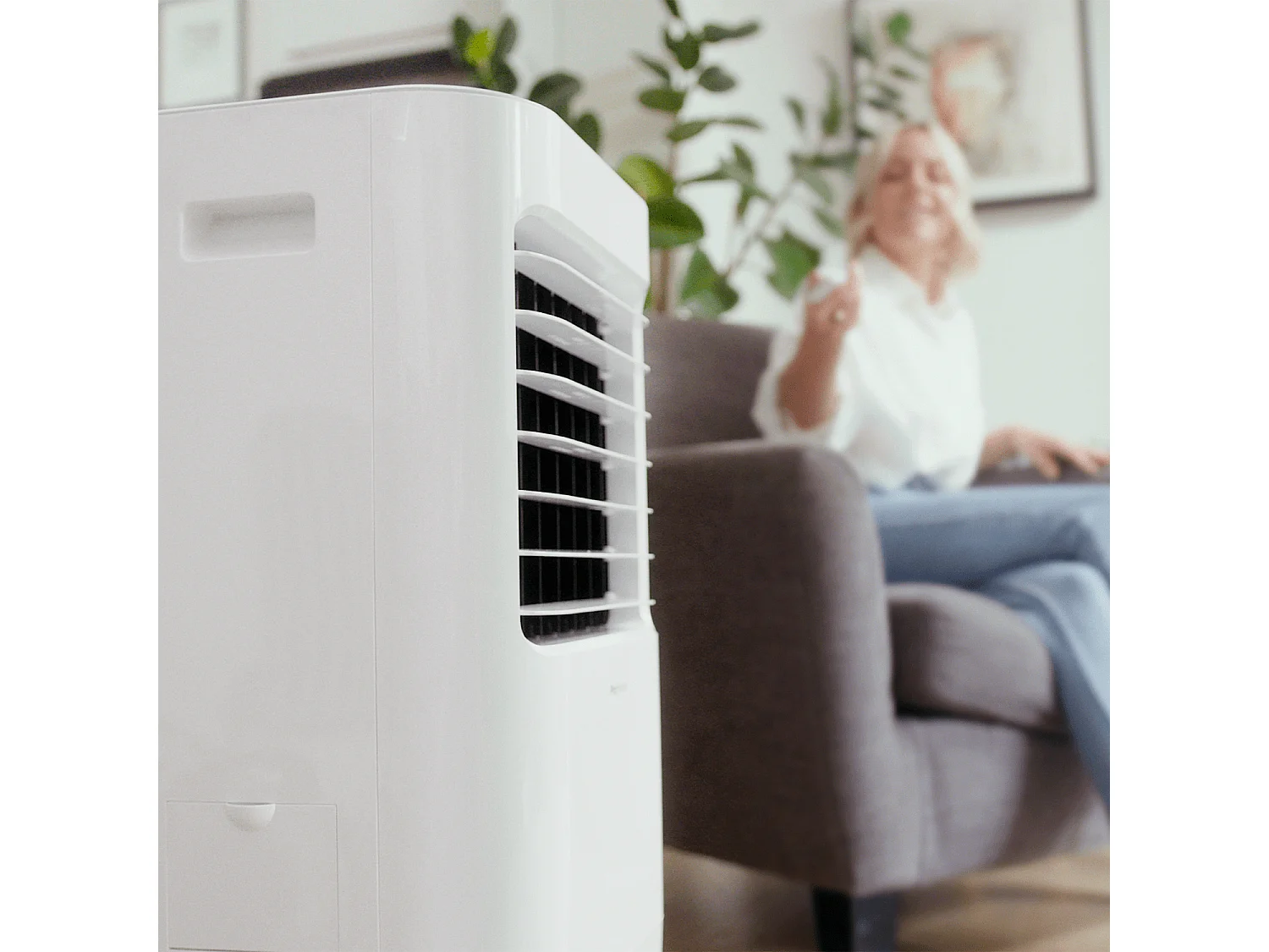 Pro Breeze Draagbare luchtkoeler 10L, ventilator, luchtbevochtiger