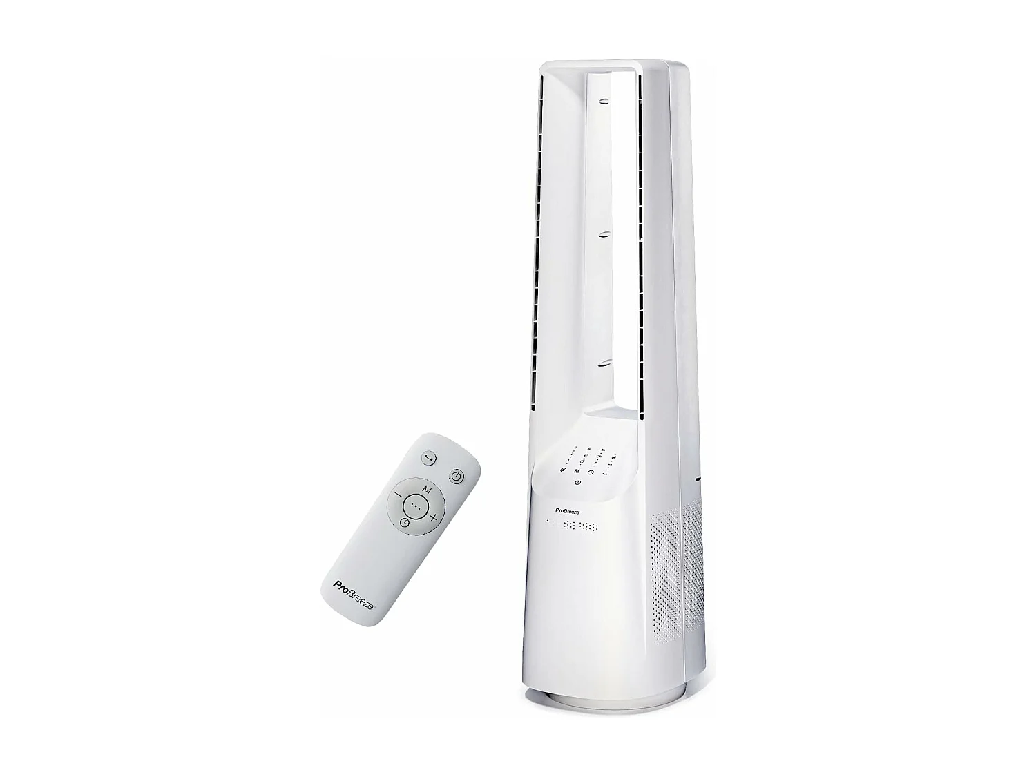 Pro Breeze Ventilateur sans pale avec filtre hepa - blanc