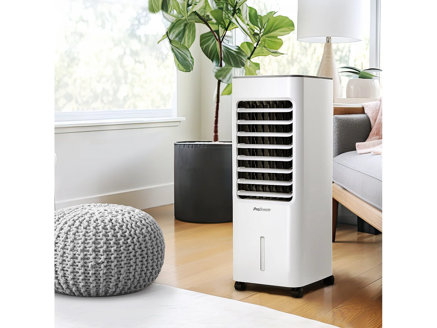 Pro Breeze Draagbare luchtkoeler 5L, ventilator, luchtbevochtiger