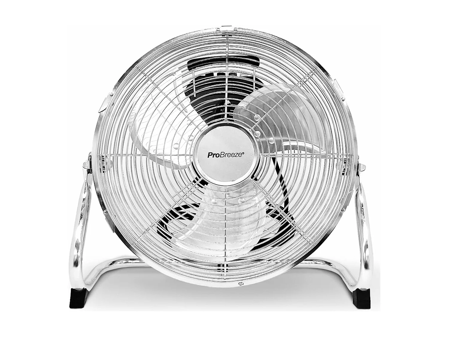 Pro Breeze Ventilateur de sol chrome 30,5 cm