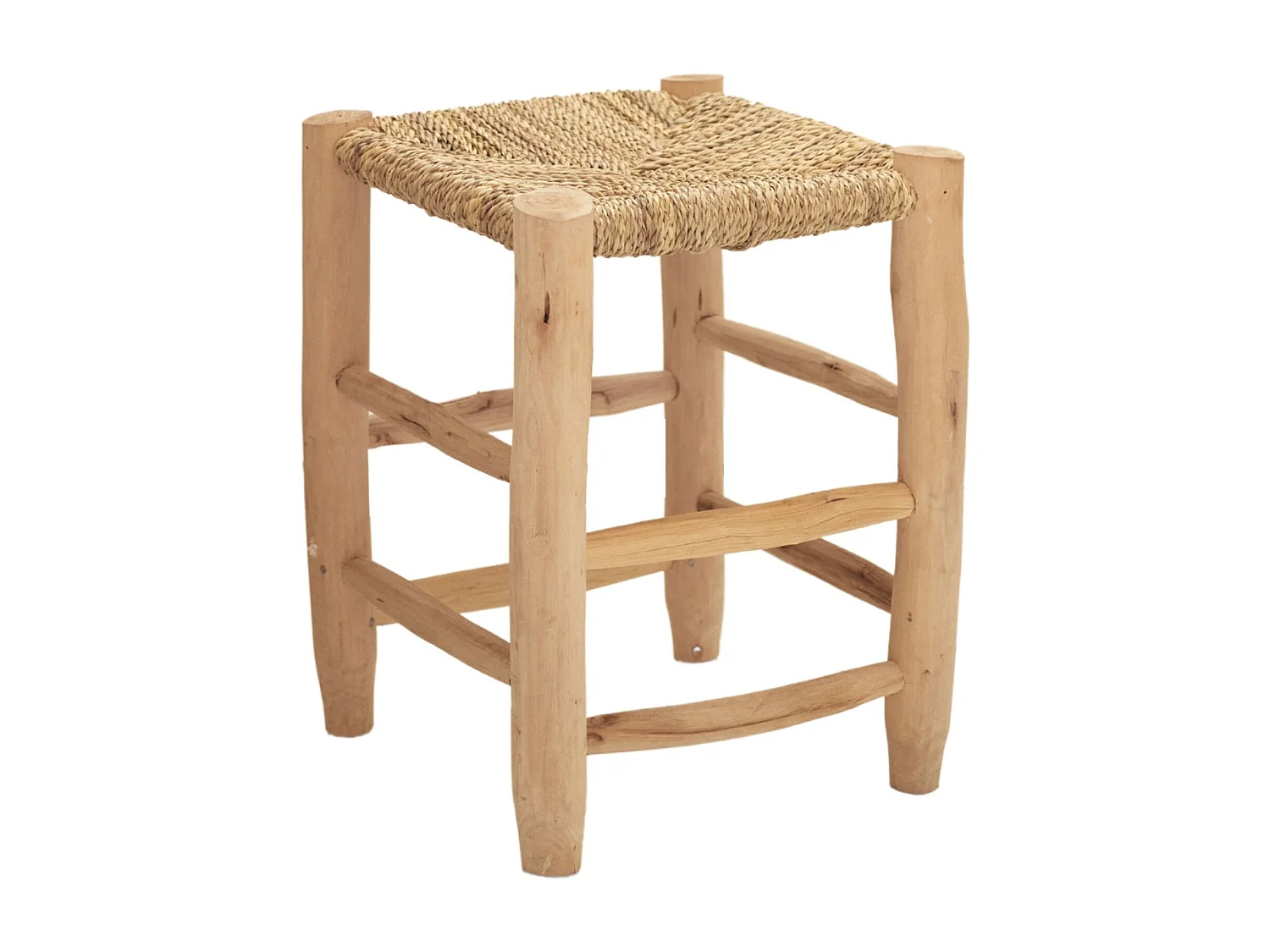 Tabouret Marocain bois de laurier