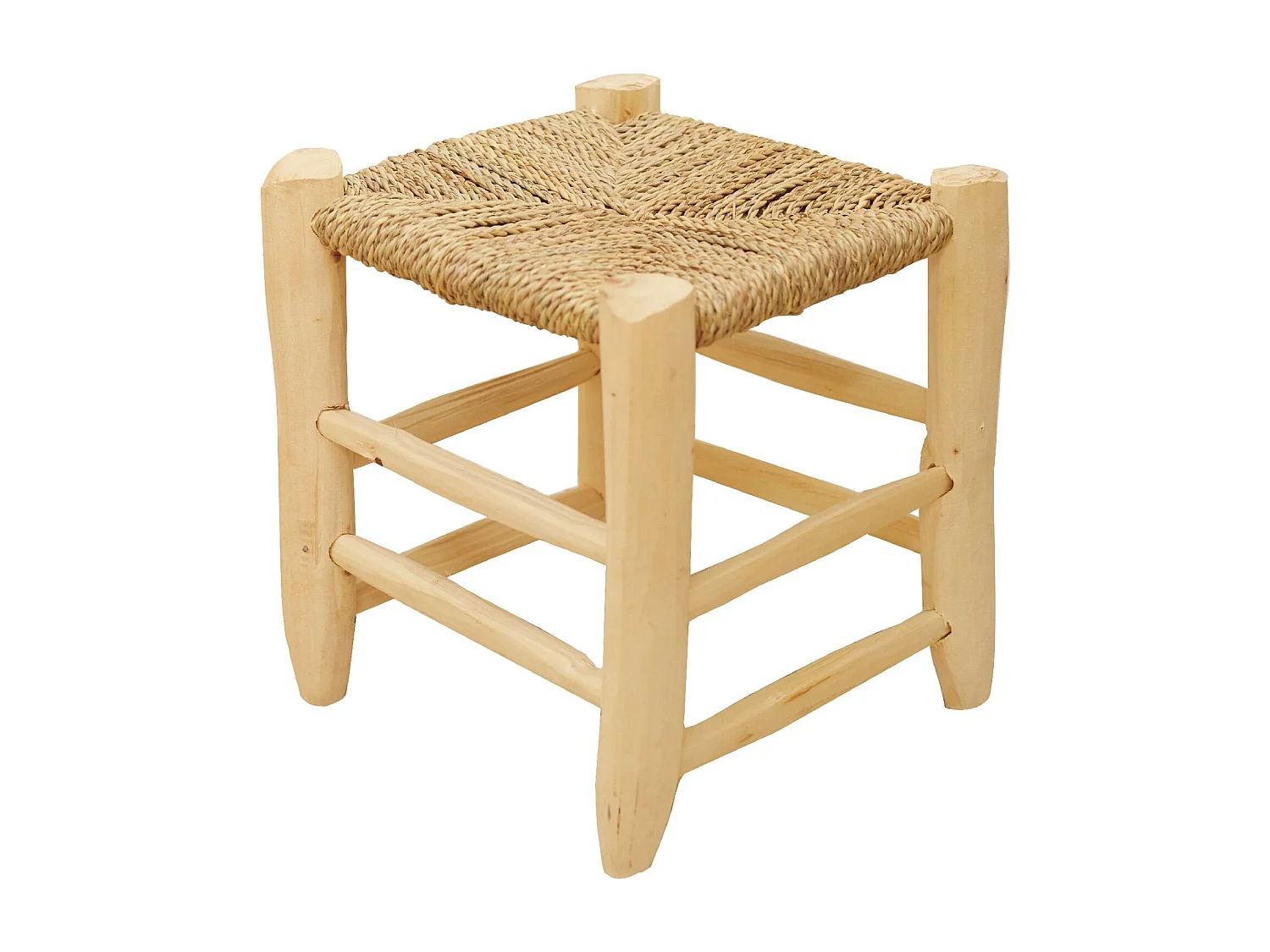 Tabouret Marocain bois de laurier