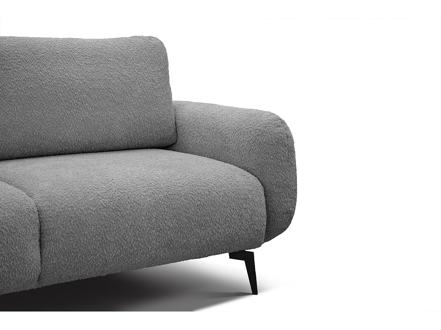 FEBE Sofa 3-Sitzer, grau