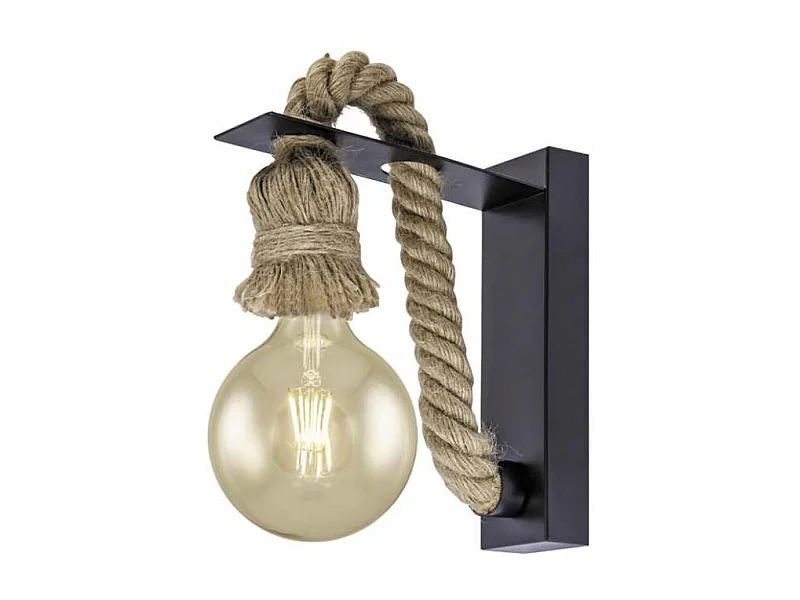 Aplique a pared Poto acabado cuerda 18 cm(alto)5 cm(ancho)18 cm(fondo)