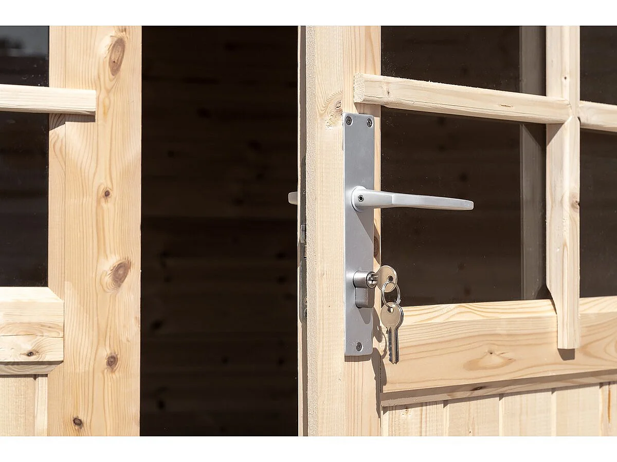Tuinhuisje hout "Alex" - 20.20 m² - 480 x 400 x 239 cm - 28 mm