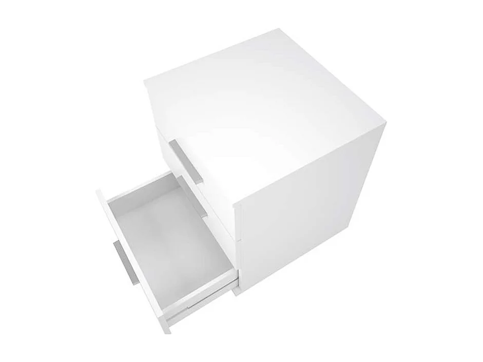 Buck con ruedas acabado blanco 58 cm(alto)45.5 cm(ancho)44 cm(fondo).