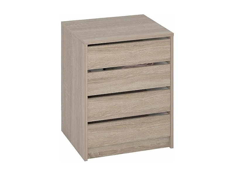 Cajonera Merise en color roble. 61,4 cm(alto)50 cm(ancho)44 cm(largo)