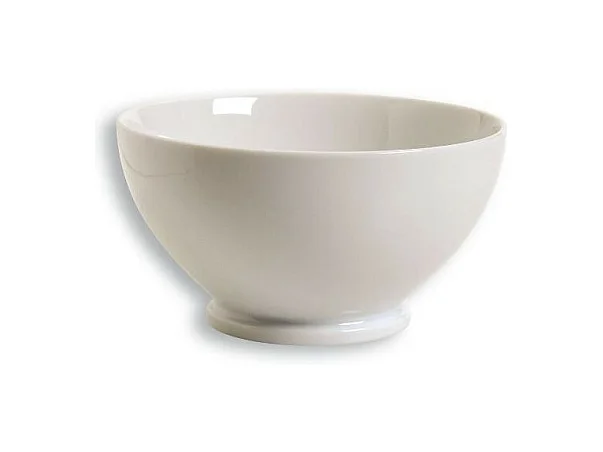 Bol lisse blanc en porcelaine Girard 14 cm 60 cl