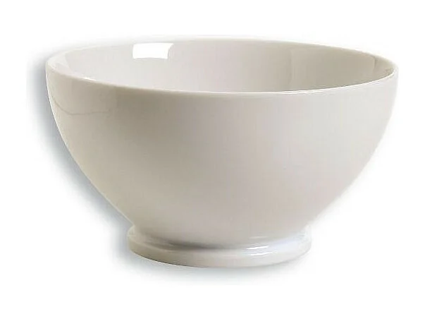 Bol lisse blanc en porcelaine Girard 14 cm 60 cl