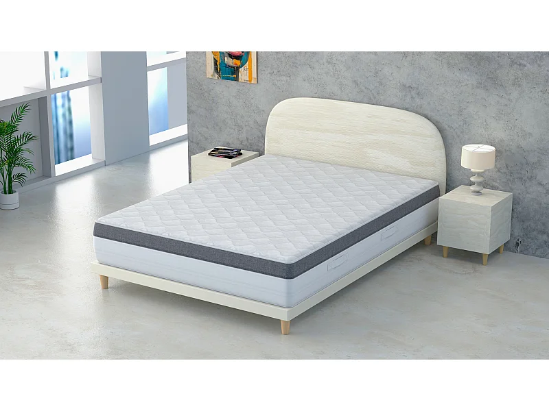 Matelas 800 Ressorts Indépendants Polirelax 7 Zones Air Touch 80x200x23
