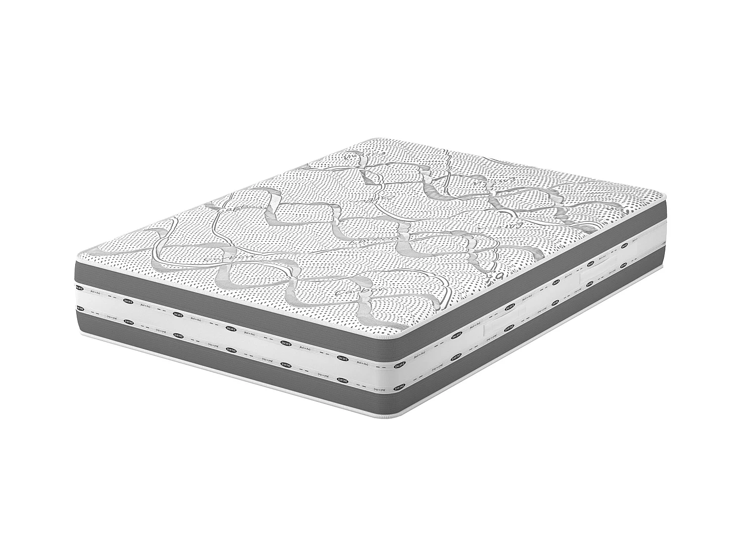 Colchón Memory Foam Wind Essential, Funda Carbono Desmontable 180x200x25