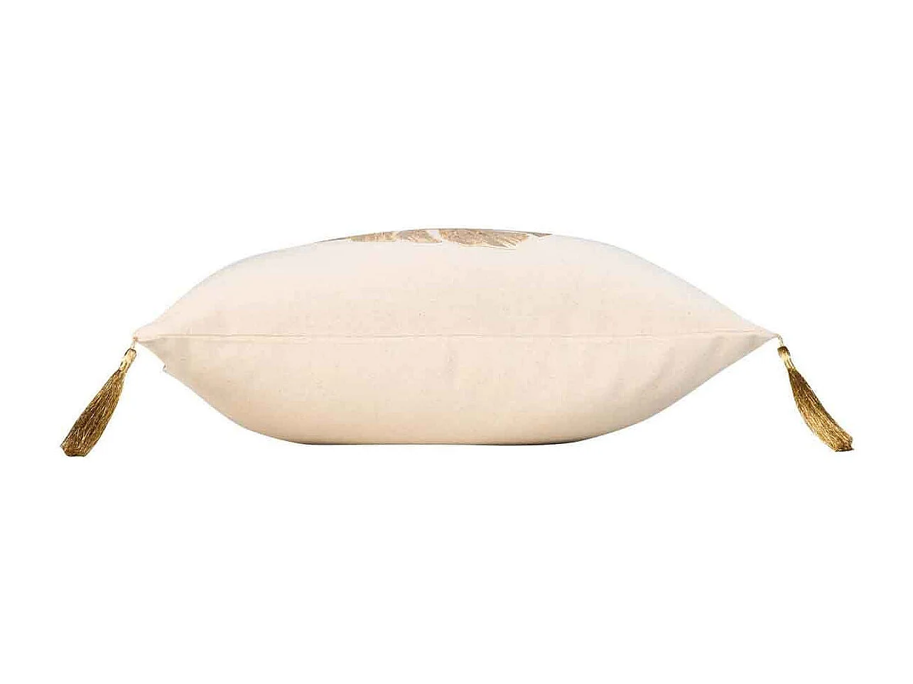 Coussin Déco Imprimé "Mogador" 40x40cm Beige