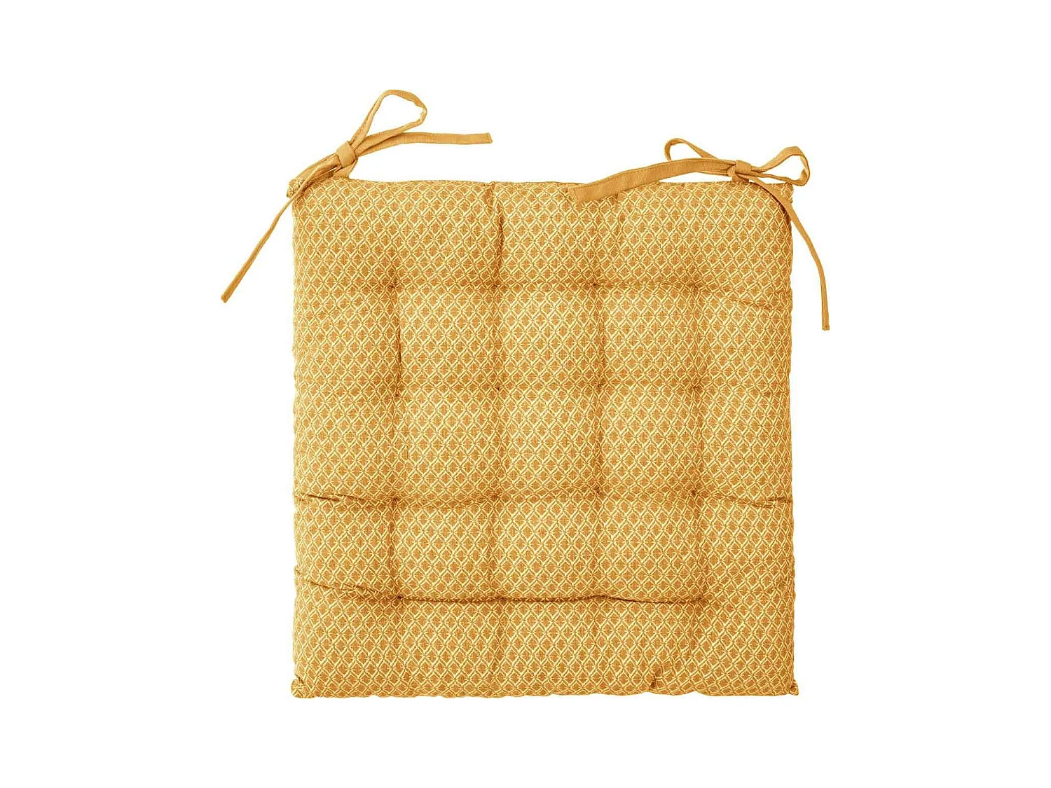 Galette de Chaise "Otto" 38x38cm Ocre