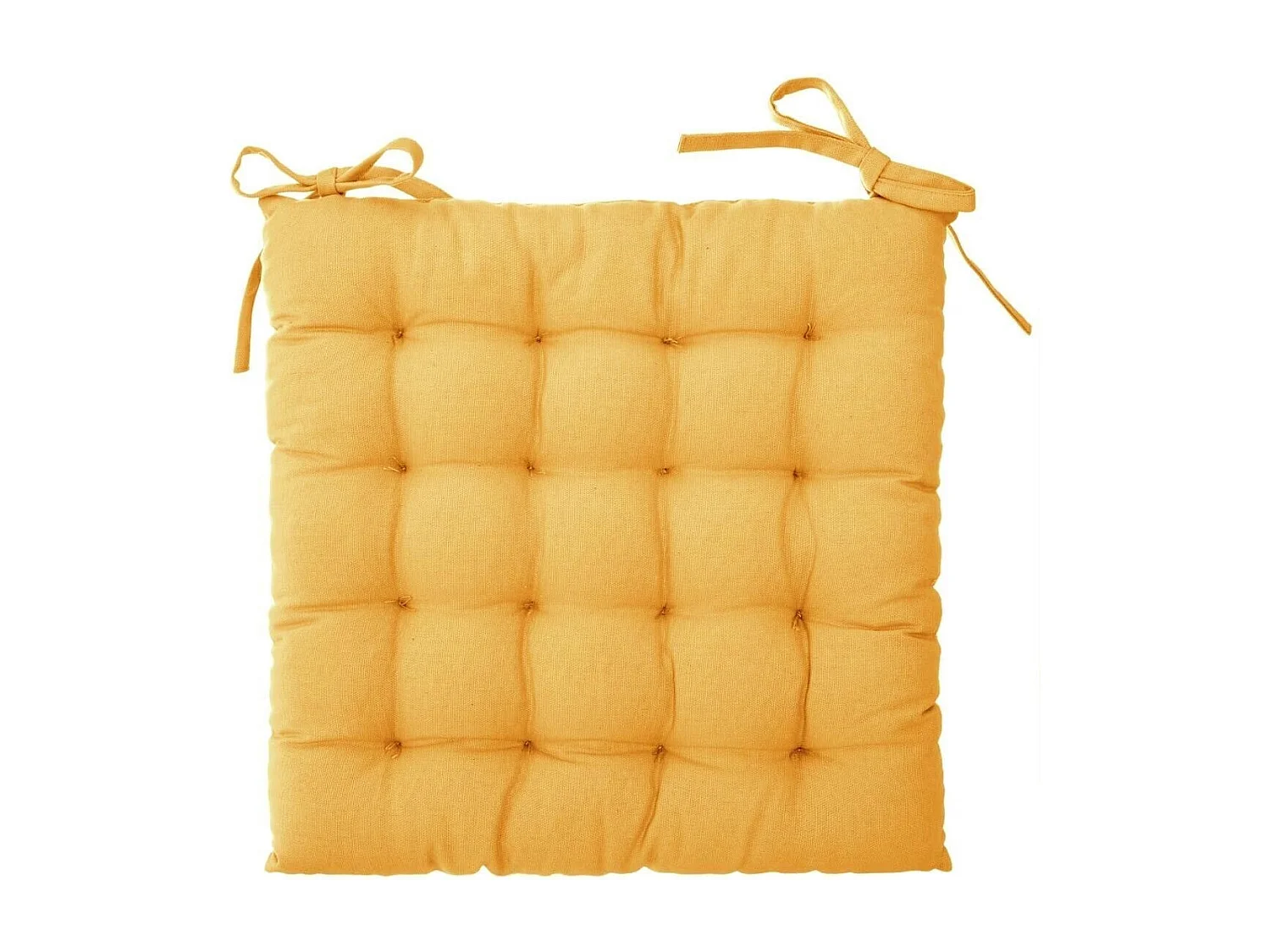 Galette de Chaise "Otto" 38x38cm Ocre