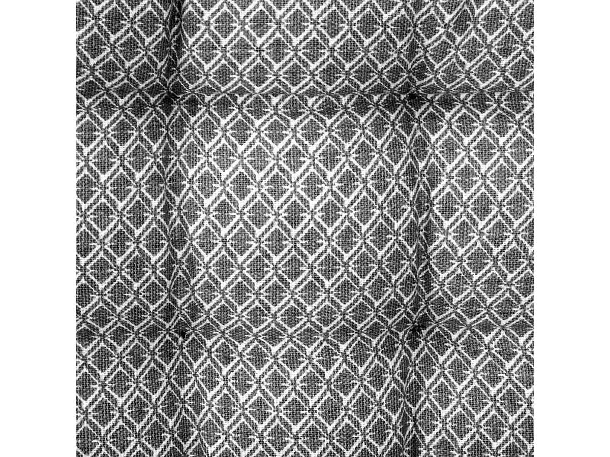 Galette de Chaise "Otto" 38x38cm Gris