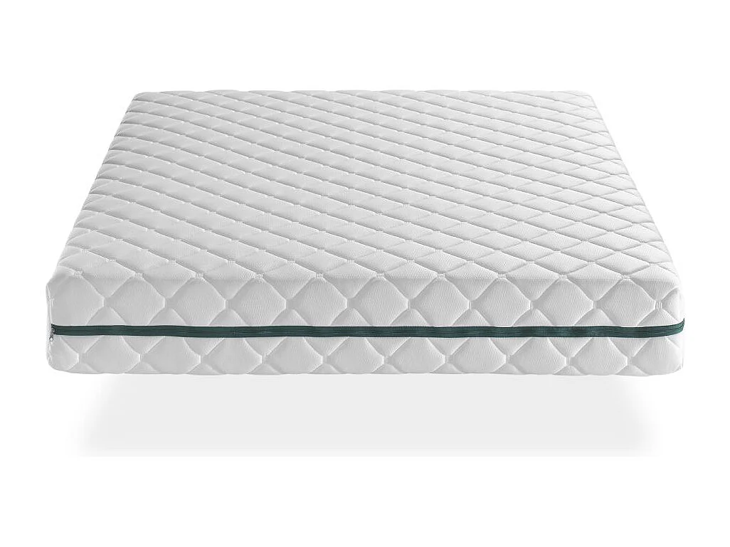 Matelas Déhoussable 150X200 ELBA, Epaisseur 22 CM, Mousse Adaptative, Ergonomique. Soutien Equilibré