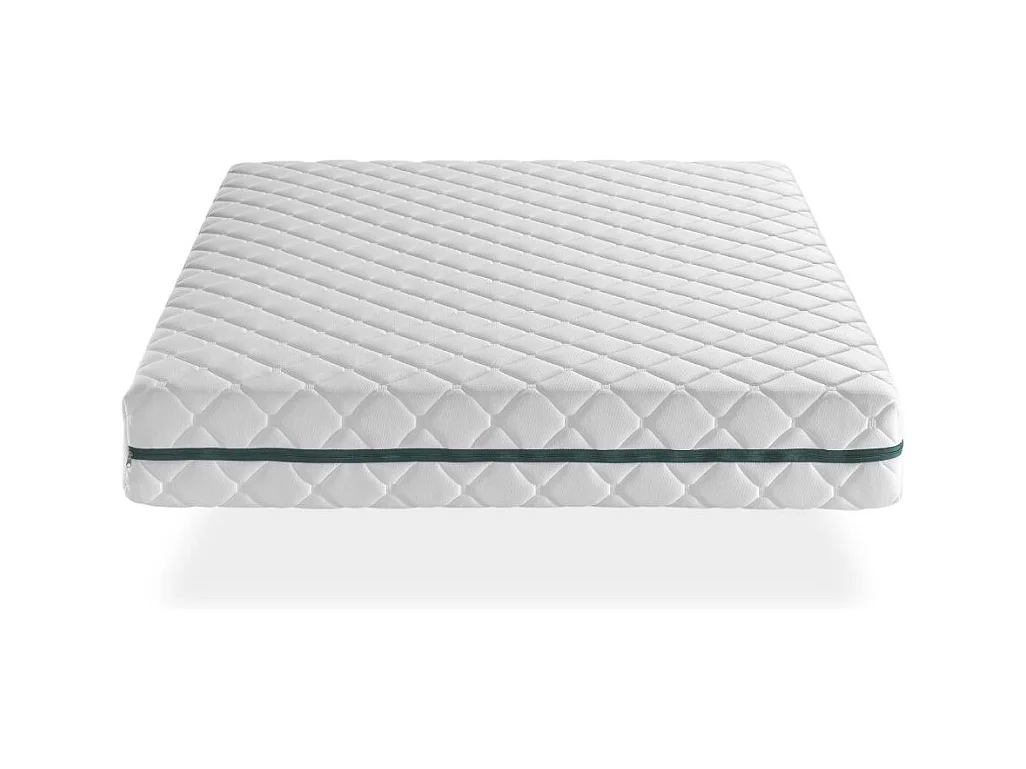 Colchon Desenfundable 120X190 ELBA, Altura 22 CM, Espuma Adaptable, Ergonómico. Firmeza Equilibrada