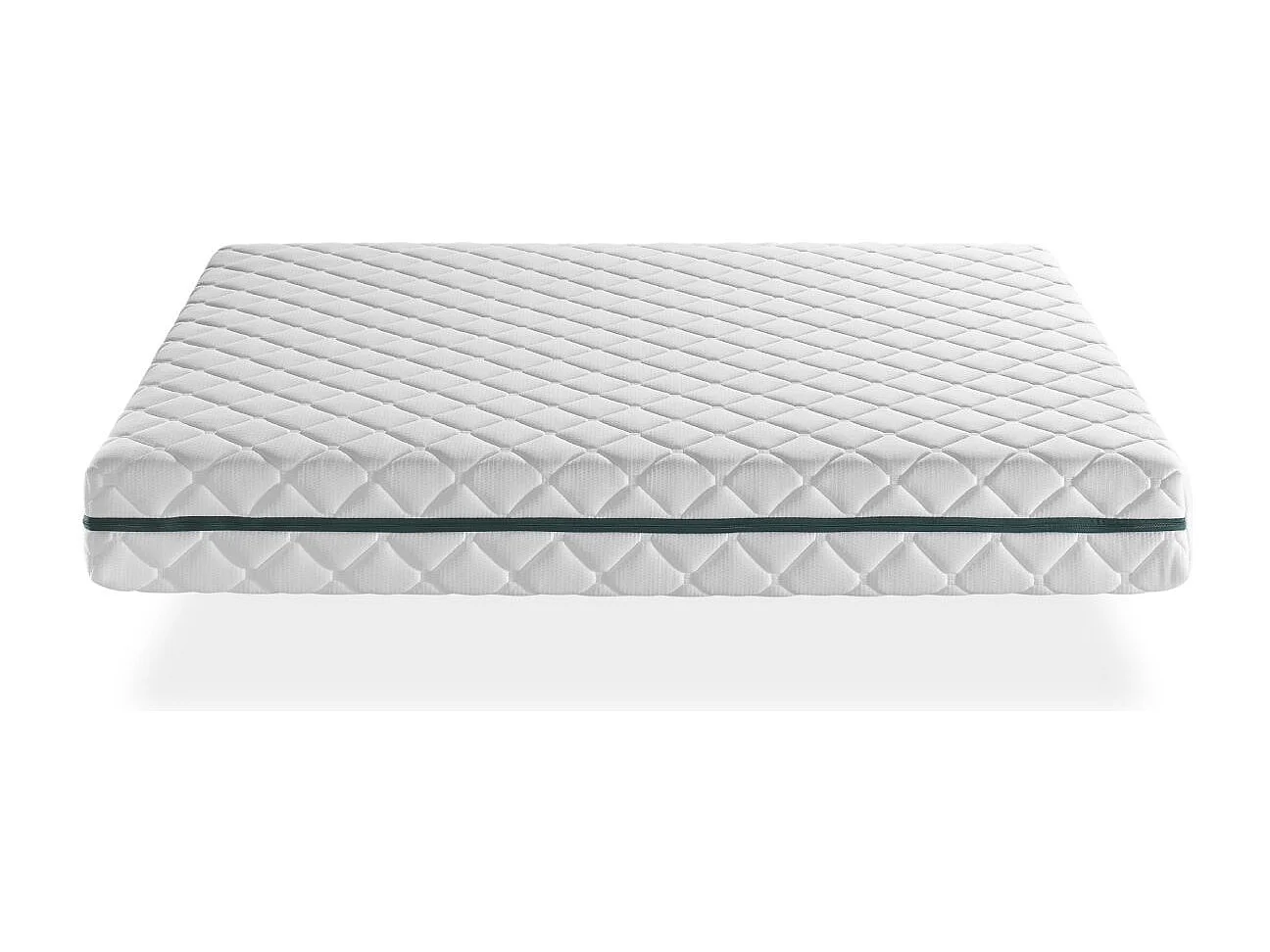 Matelas Déhoussable 140X180 ELBA, Epaisseur 22 CM, Mousse Adaptative, Ergonomique. Soutien Equilibré