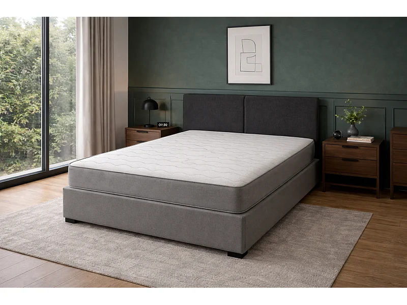 Matelas 140X190 SHIRA, Epaisseur 14 CM,  Juvenil, ergonomique et respirant