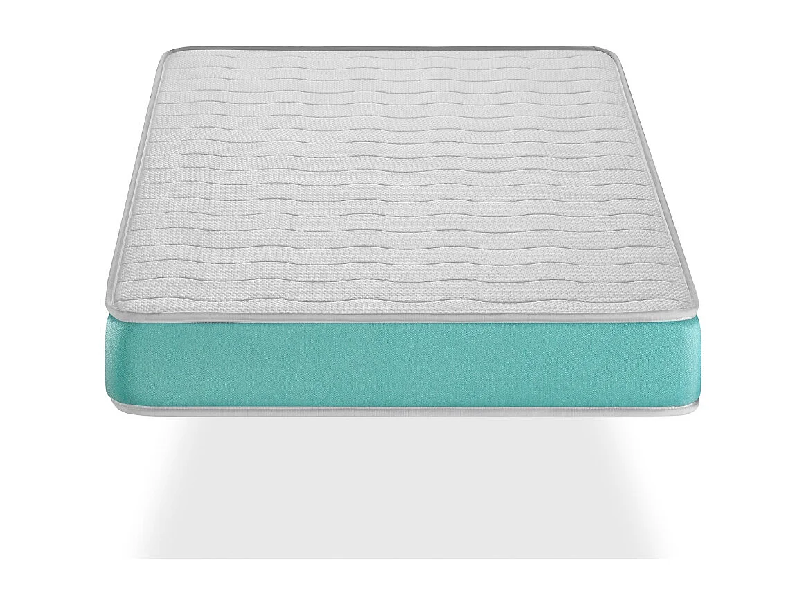 Matelas en  mousse respirante 80X190 TUBKAL, Epaisseur 14 CM , Ergonomique et adaptable