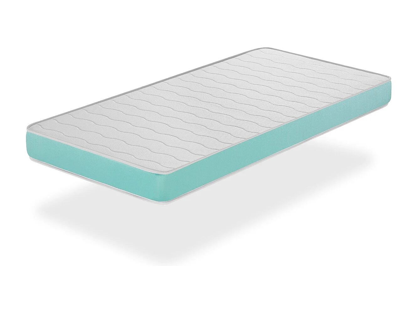 Matelas en  mousse respirante 80X200 TUBKAL, Epaisseur 14 CM , Ergonomique et adaptable