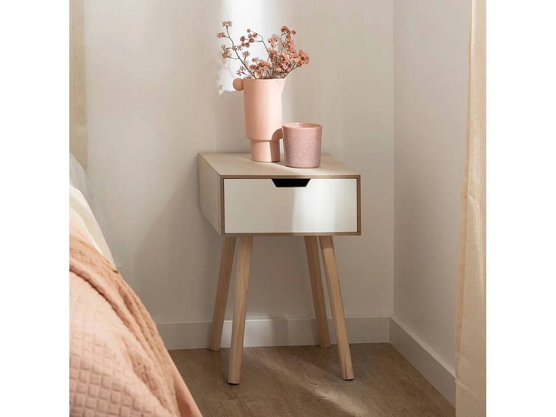 Mesita de noche 1 cajón