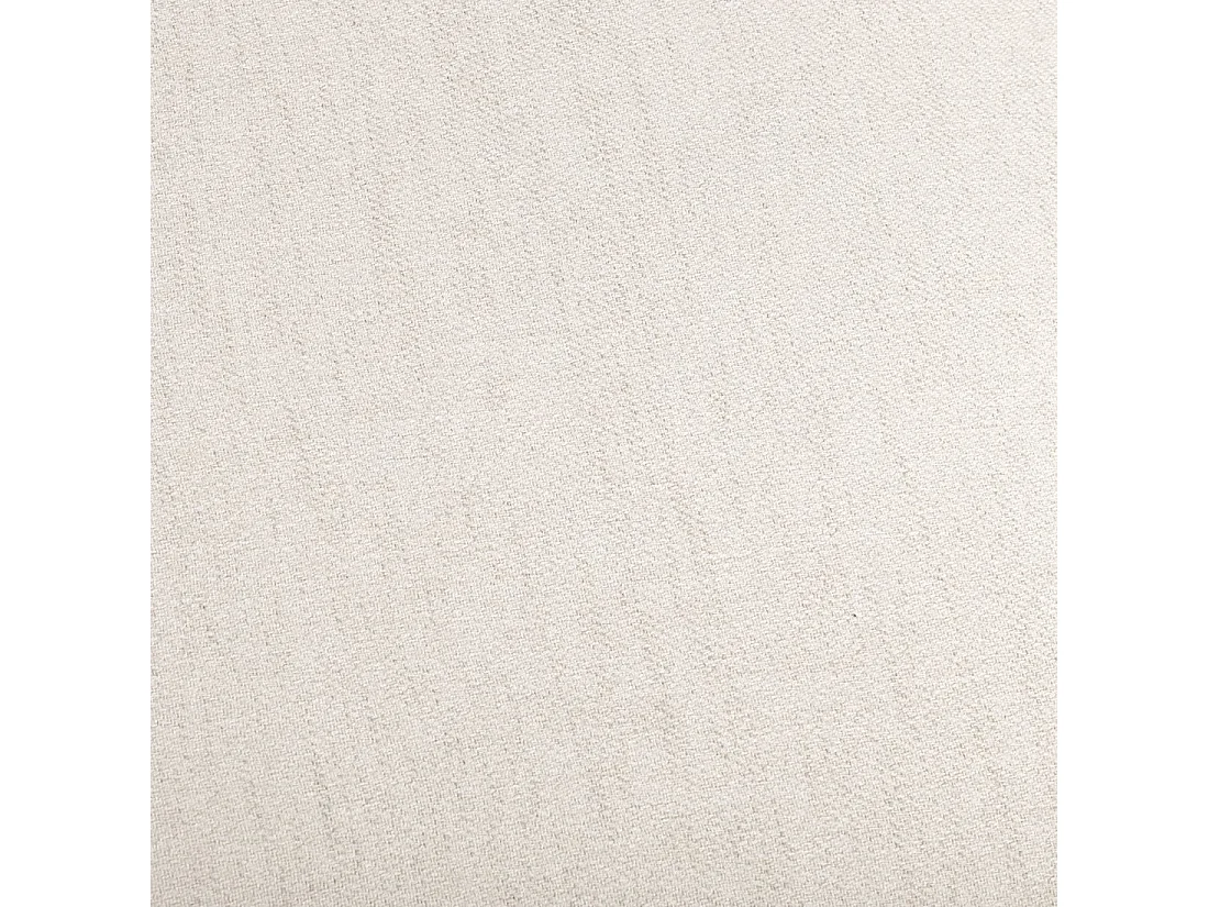 Canapé chaise longue en tissu beige 297x78 cm-Owen